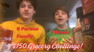 $150 Grocery Challenge!