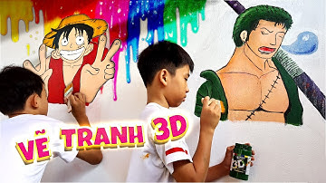 𝐓𝐨𝐧𝐲 | Thử Thách Vẽ Lên Vách Tường 🎨 𝐌𝐮𝐫𝐚𝐥 𝐁𝐚𝐭𝐭𝐥𝐞