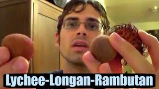 রাম্বুটান, লিচি এবং লংগান তুলনা + কীভাবে রাম্বুটানের বীজ ভাজা যায় - অদ্ভুত ফল এক্সপ্লোরার এপি। 61