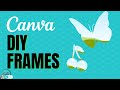 How to Create custom frames in Canva