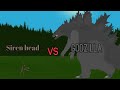 Siren head VS Годзилла (рисуем мультфильмы 2, шуточное видео)