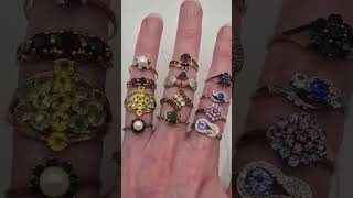 Gold rings at Pinky's Weardale Trading Post, Wolsingham, Weardale