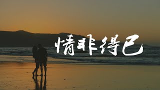 Video thumbnail of "庾澄庆 - 情非得已 [動態歌词Lyrics]"