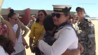 HMAS Toowoomba departs Australia for the Middle East