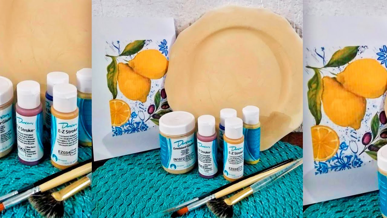 EN VIVO: Mayólica con Esmalte y pigmentos Duncan