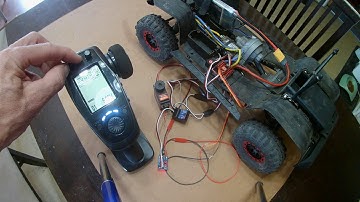 Servo winch setup on 2S lipo