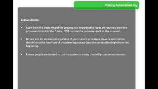 How to plan, design and deliver powerful Accounts Payable - Webinar recording