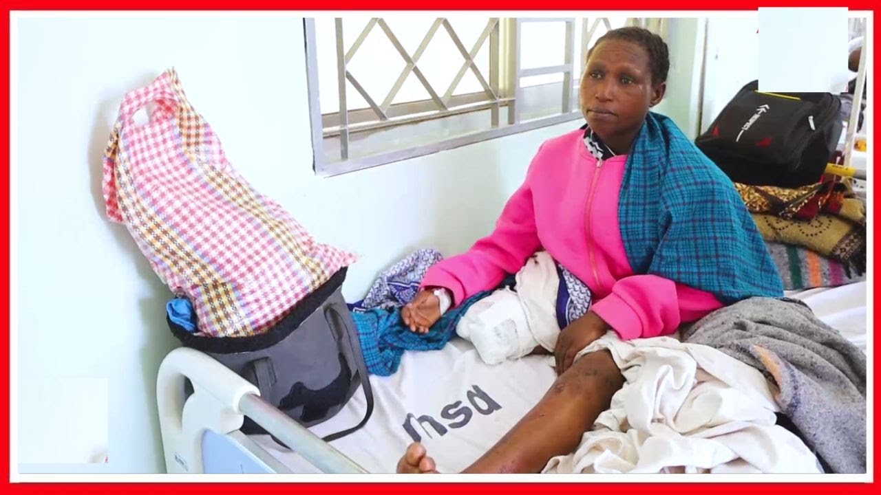 MJAMZITO MIEZI 5 ALIVYOKATIKA MGUU AKIWANUSURU WANAWE KATIKATI YA TEMBO, AMWAGA MACHOZI AKISIMULIA