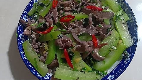 BÍ ĐAO XÀO LÒNG MỀ GÀ VỊT KHÔNG TANH NGON.