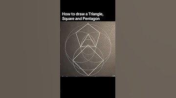 How to draw a Triangle, Square and Pentagon