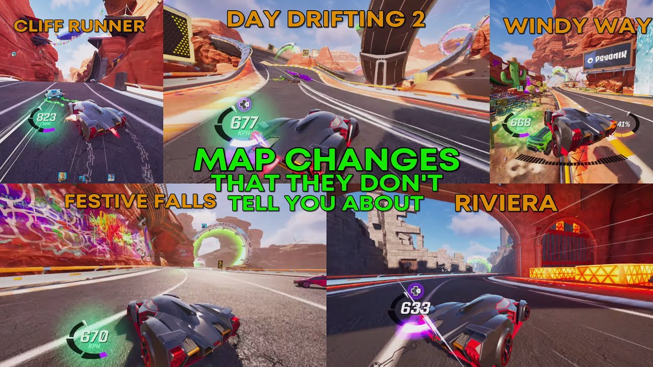 MAP CHANGES THAT THEY DON'T TELL YOU ABOUT in ROCKET RACING - YouTube