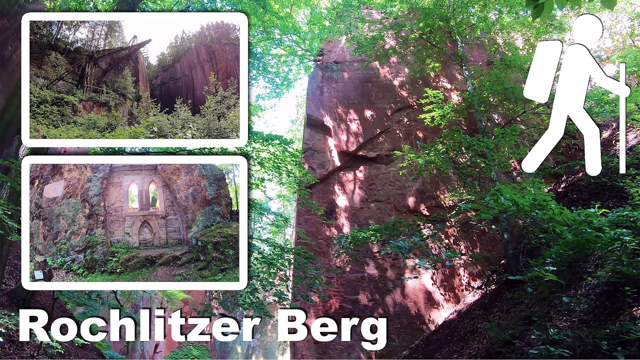 Rochlitzer Berg, Porphyr Steinbrüche, Muldental | Wandern in Sachsen | 4K