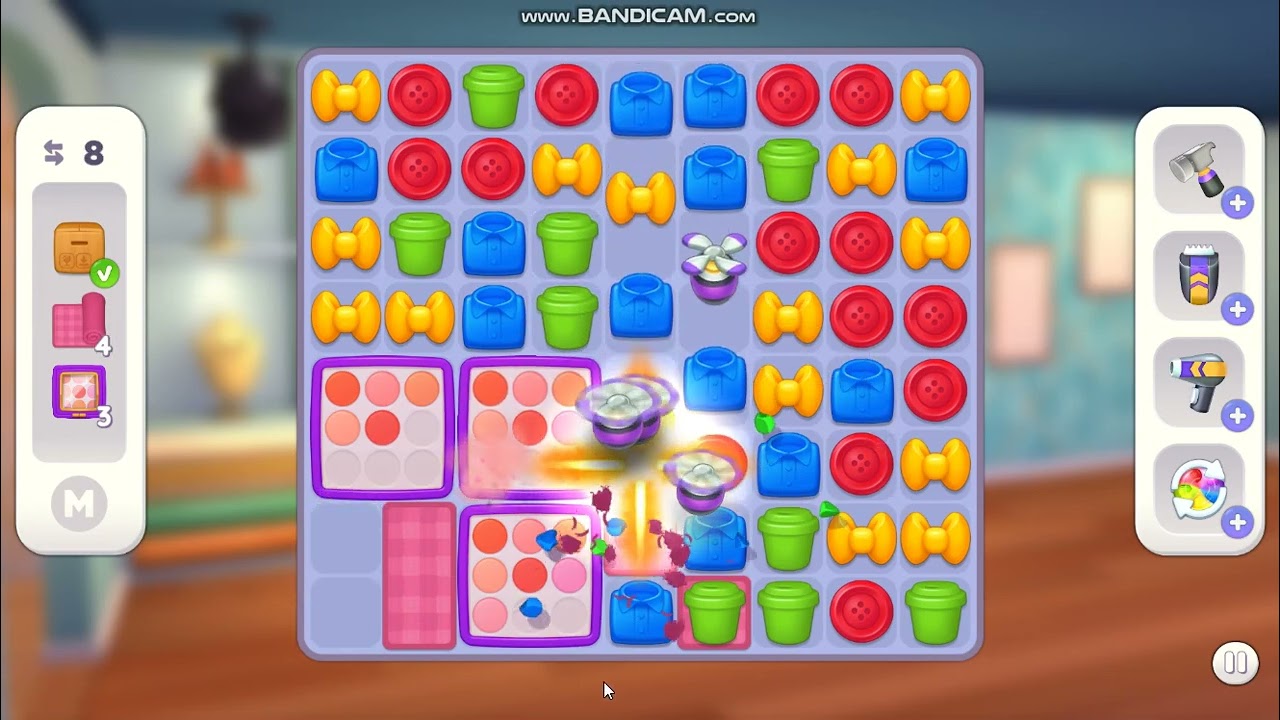 Makeover Match - Swap & Style level 24 no power-ups