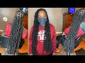 Long Butterfly Locs 💕🦋 *EASY PROTECTIVE STYLE* VERY DETAILED / Ft. FreeTress Hair | Amaya Zayd