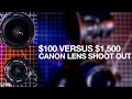 $100 Vintage Canon FD Lens VS $1500 Modern Canon EF Lens