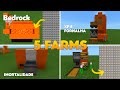 ✔️ 5 FARMS SIMPLES E ESSENCIAIS PARA MINECRAFT BEDROCK #1 [PE/XBOX/PS4/W10/SWITCH]