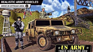 Troops Transport In Army Truck Driving Simulator 3D Game || US Army Offroad Military Transport game screenshot 5