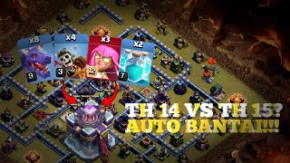 STRATEGY ATTACK TOWN HALL 14! DRAGON + ARSER SUPER CLONING | Clash of Clans