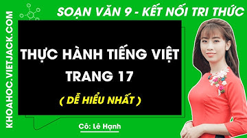 Soạn bài Thực hành tiếng Việt trang 17 | Ngữ văn 9 - Kết nối tri thức (DỄ HIỂU NHẤT)