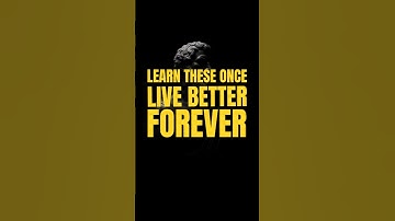 12 Life Lessons to Learn Once and Never Forget. #shorts