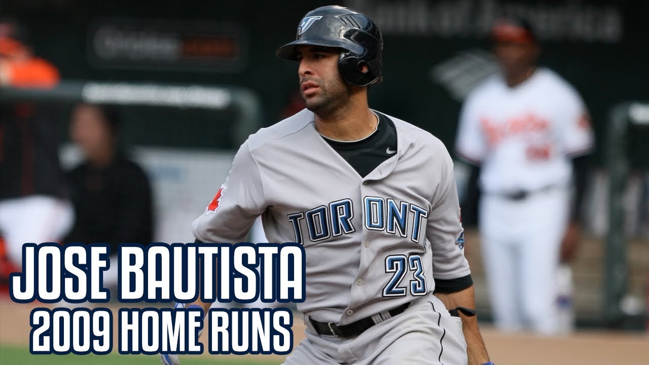 Jose Bautista  2009 Home Runs 