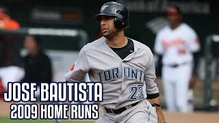 Jose Bautista | 2009 Home Runs