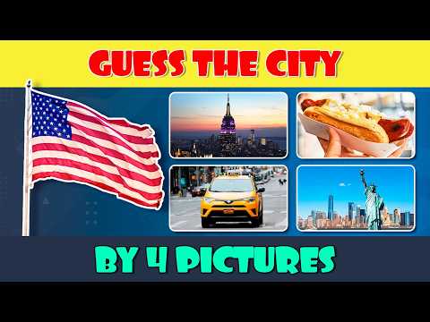 Guess the City by the 4 Pictures | 4 Pics 1 City Challenge