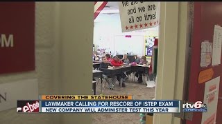 Lawmaker calling for rescore of ISTEP exam