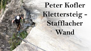 Peter Kofler Klettersteig - Stafflacher Wand | Via Ferrata | 21.7.2020 | 4K