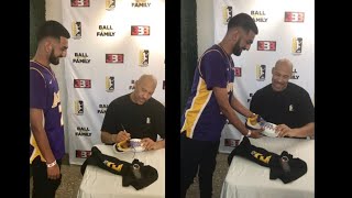 I Met Lavar Ball Big Baller Brand Pop Up Shop Vlog