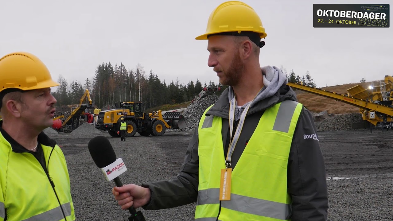 På årets oktoberdagar 2020 hade vi Stefan Vallin från Norrlands Materialförädling AB hos oss.