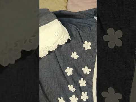 DENIM WITH WHITE FLOWER RIDA (NBR0818) video