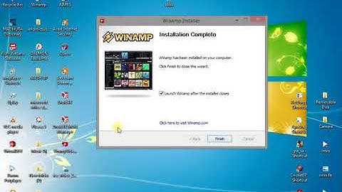 INSTALL WINAMP!! (QUICK AND EASY)