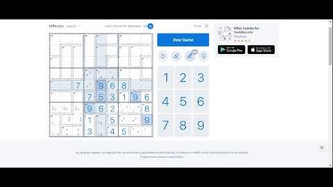 Killer Sudoku | Expert Mode | Sudoku.com