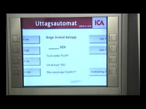 Video: Hur Man Betalar Ett Lån Via En Bankomat