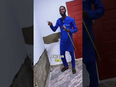 THIS is how to measure the number of square meter of your house✅✅