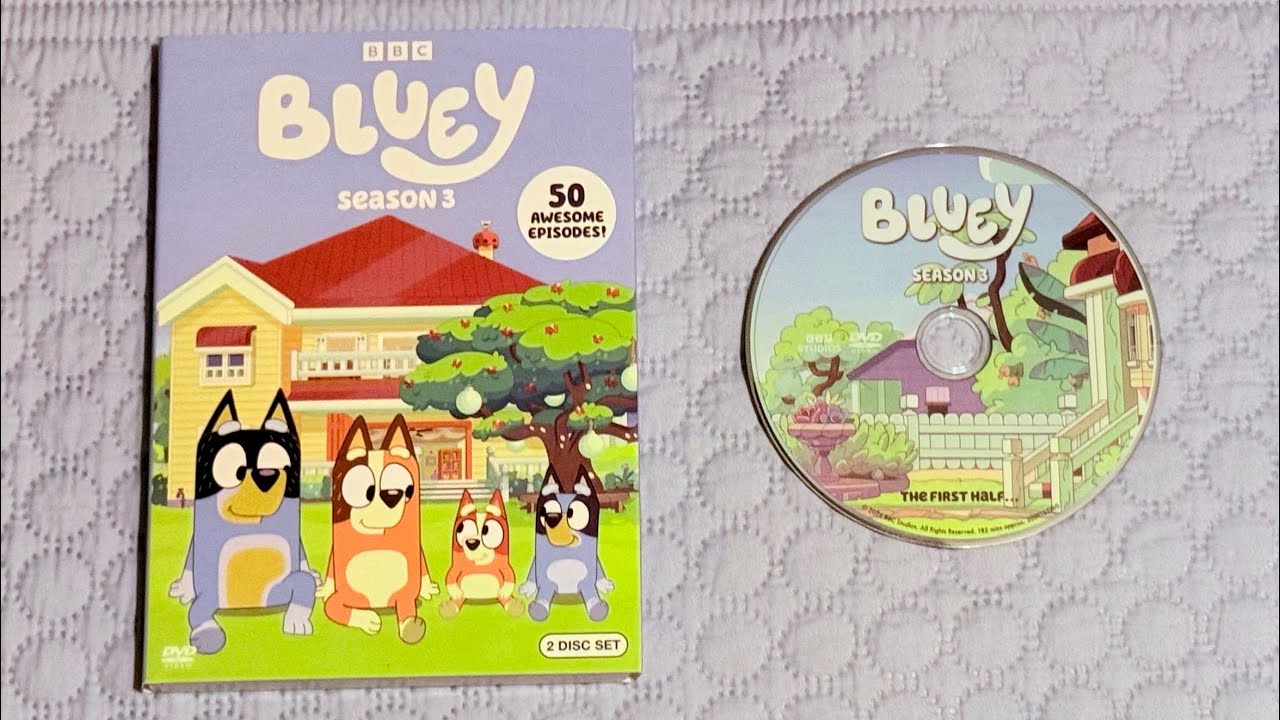 Opening to Bluey: Season 3: The First Half 2024 DVD (2nd