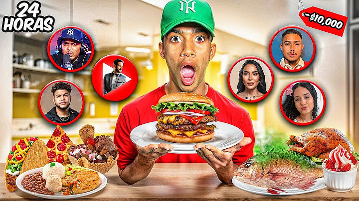 FAMOSOS ELIGEN MI COMIDA POR 24 HORAS 💰😱 Ft. Carlos Duran, Alofoke, Luinny