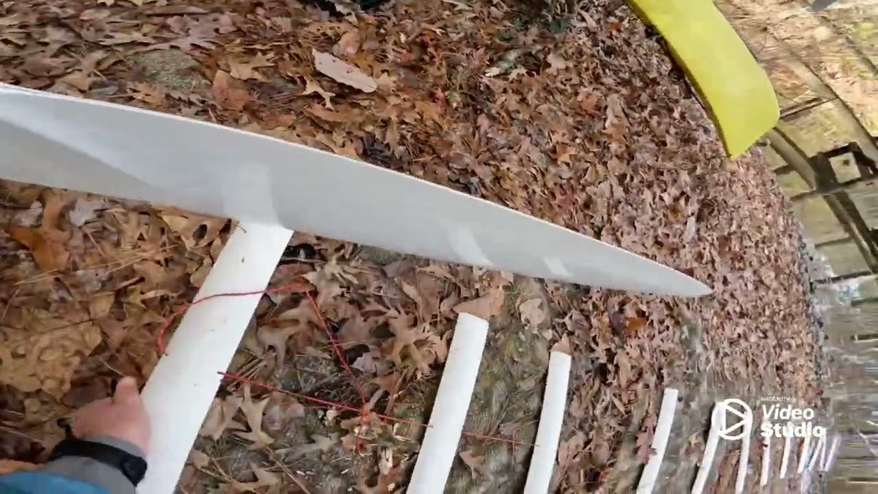 Nacra F17 Sports Cruiser project. PVC sliders/portable ramp. Rowing.