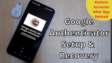 Google Authenticator Recovery set up before Phone lost | How to backup Google Authenticator?