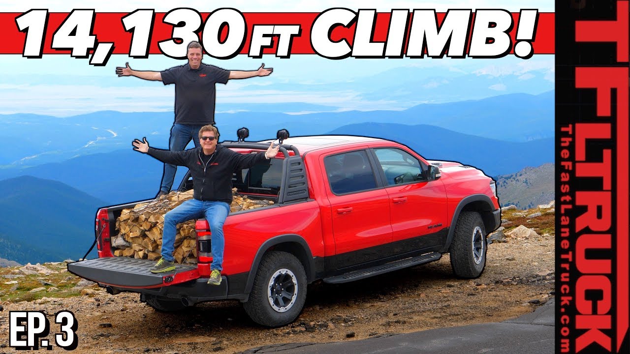 Don't Look Down! We Drive a Fully Loaded Ram Up America's Highest Road | Torture Test Ep.3