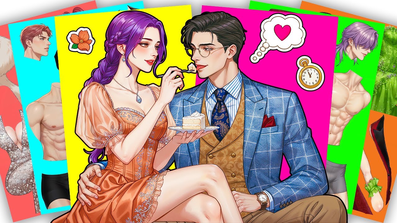 [🌈paper diy🌈] A taste of love! 🍰🥰 HUNTRIX RUMI x SAJABOYS JINU | KPOP DEMON HUNTERS Sticker Book