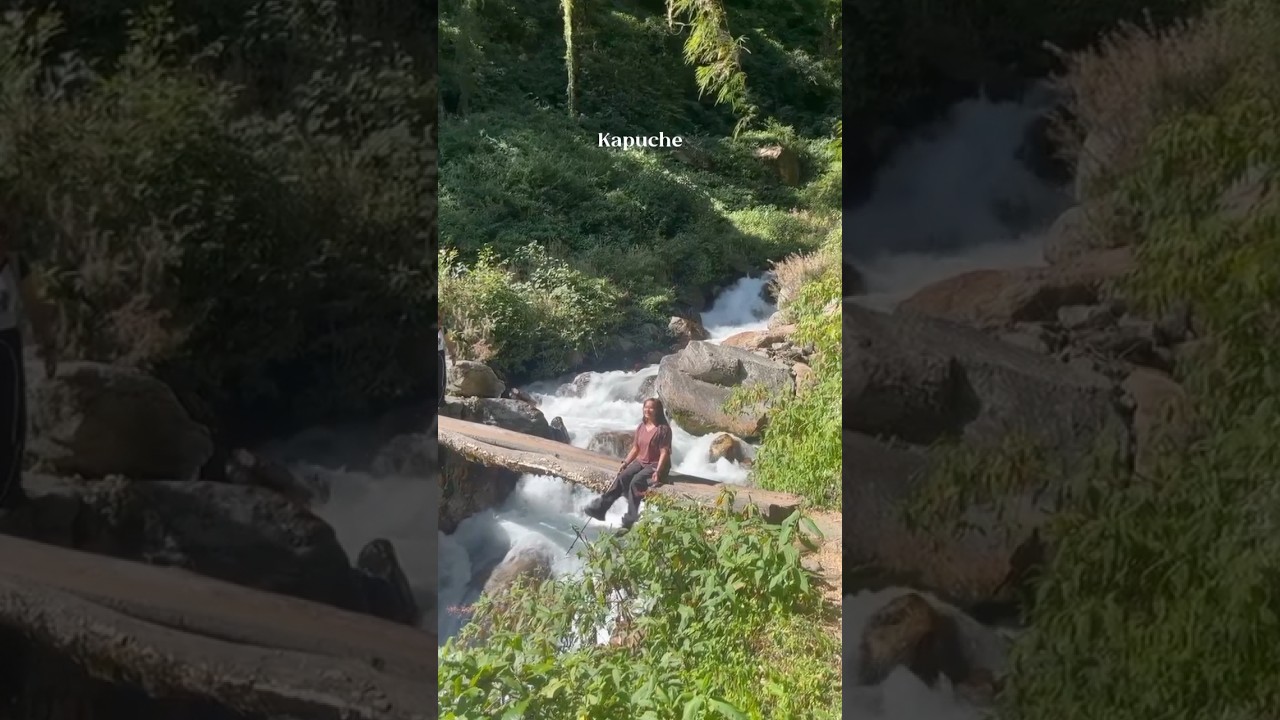 Kapuche gives me a glimpse of how beautiful nature is. 