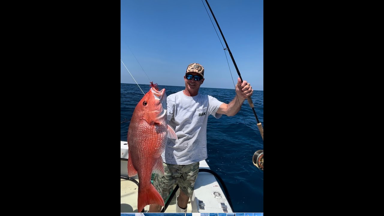 Fly Fishing for American Red Snapper! Offshore in South Carolina. - YouTube