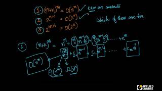 Solved Problem 4: : Big O, Theta, Omega Notation