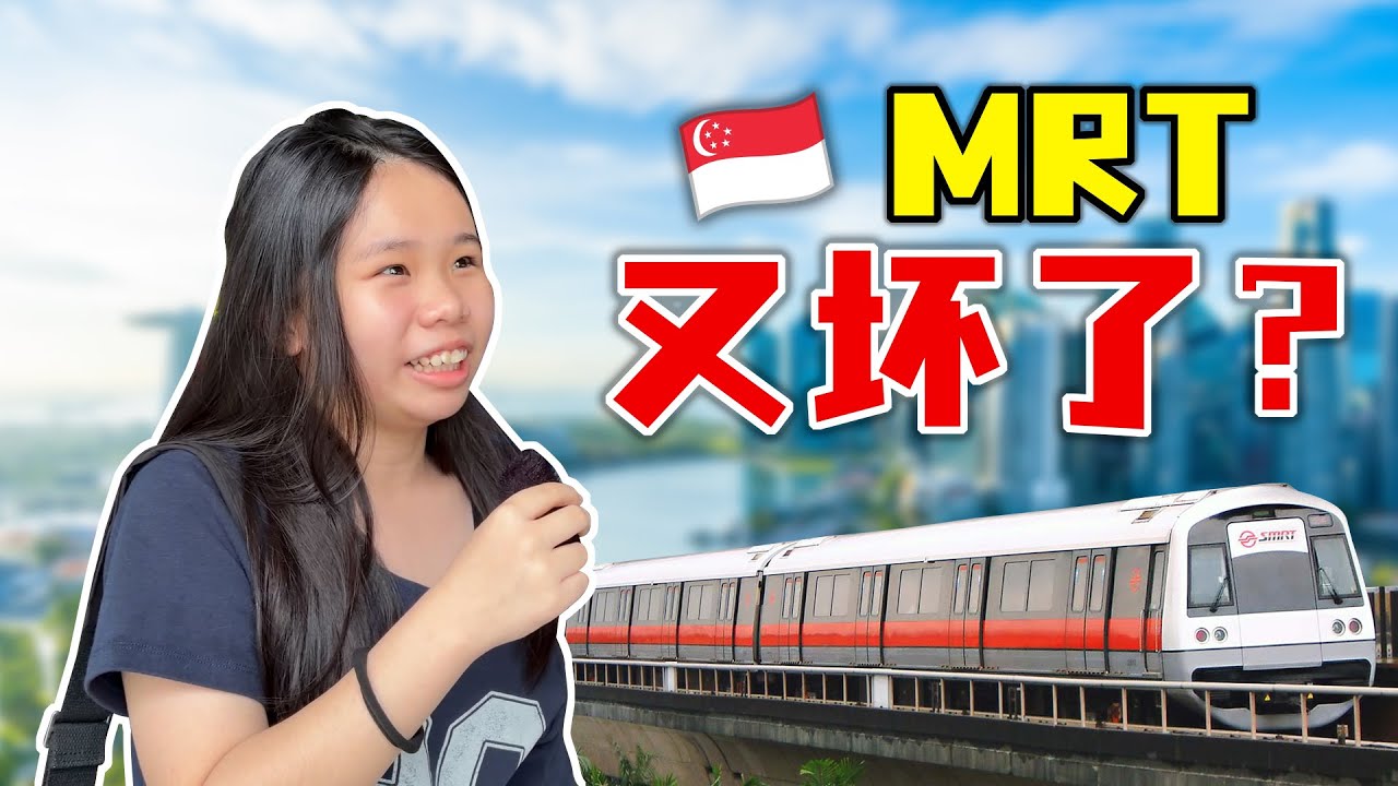 新加坡地铁故障变多，新加坡人遭遇地铁故障时的真实经历，新加坡地铁外围都有围起来，Singapore MRT has experienced more and more disruptions