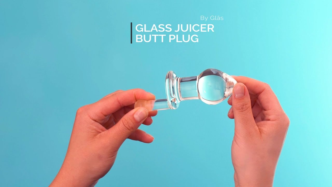 Glas Glass Juicer Butt Plug 5 Inch YouTube