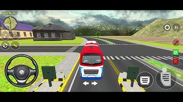 Bus Simulator 3D for Android - iOS - Gameplay in Android phone