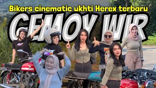 SAK MENE LO CAH 🤲🏻 CINEMATIC BIKERS CB X HONDA GL 100 l TERBARU STORY'WA VIRAL 2024 #trending