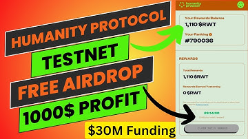 Humanity Protocol Testnet Airdrop | Humanity Testnet Airdrop Guide🌟